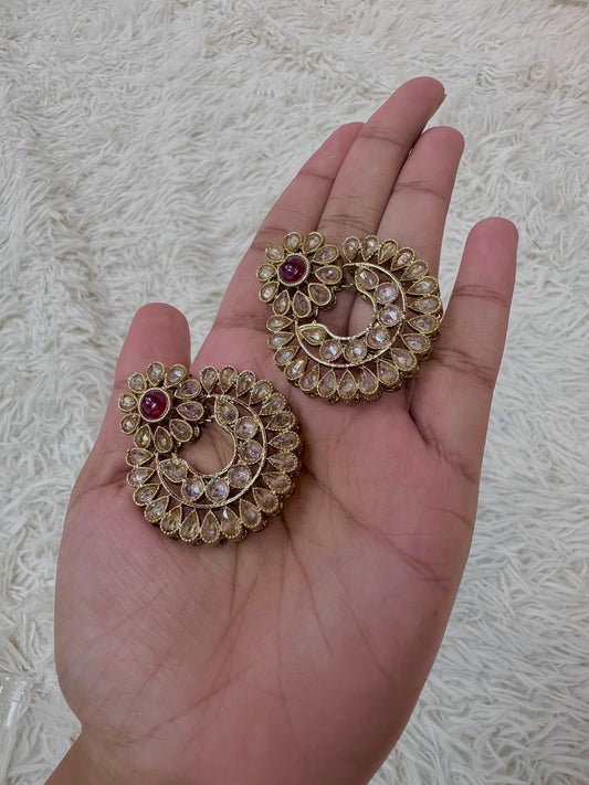 Flower earrings
