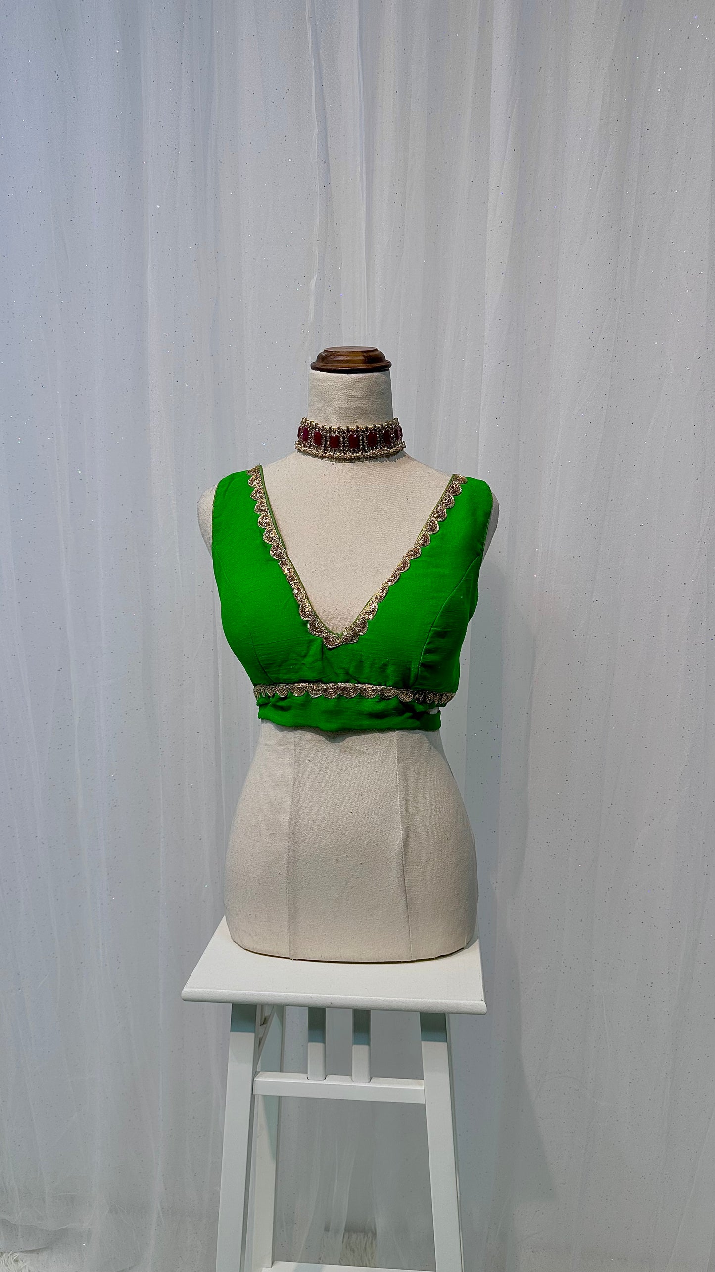 Parakeet georgette blouse