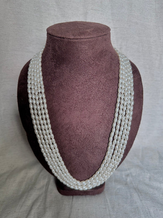 4 layer pearl long chain