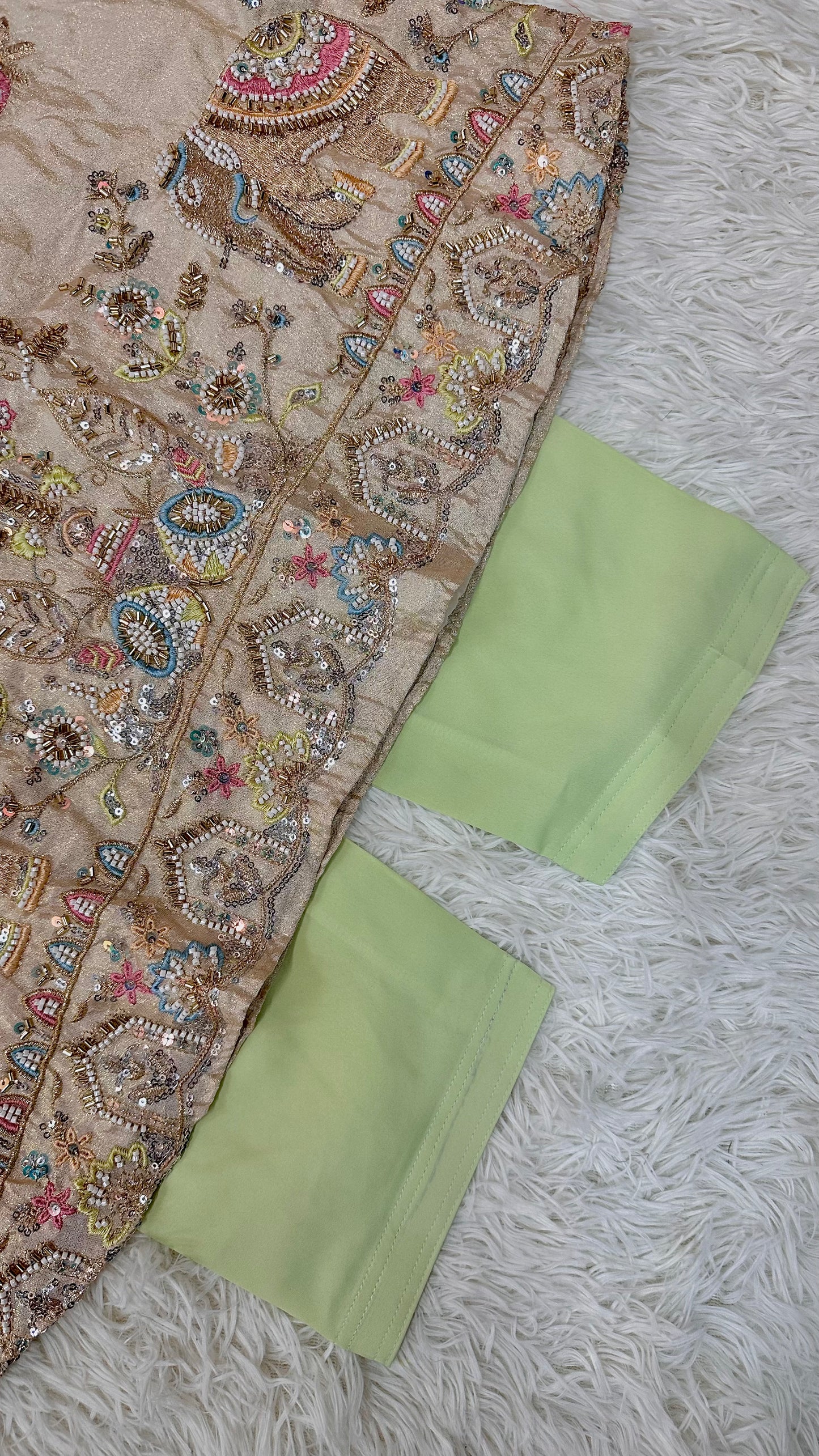 Offwhite elephant suit