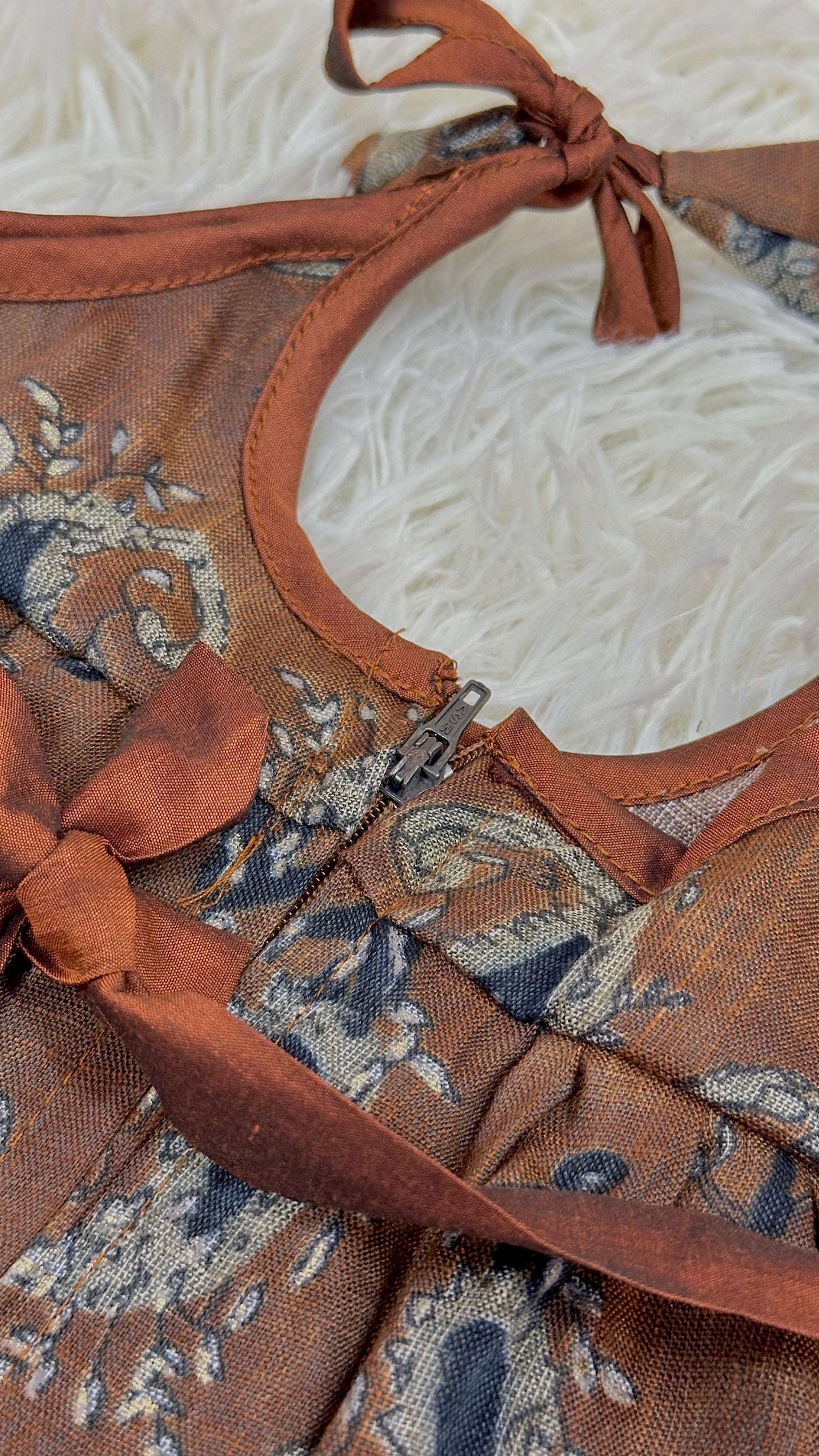 Golden brown gharara