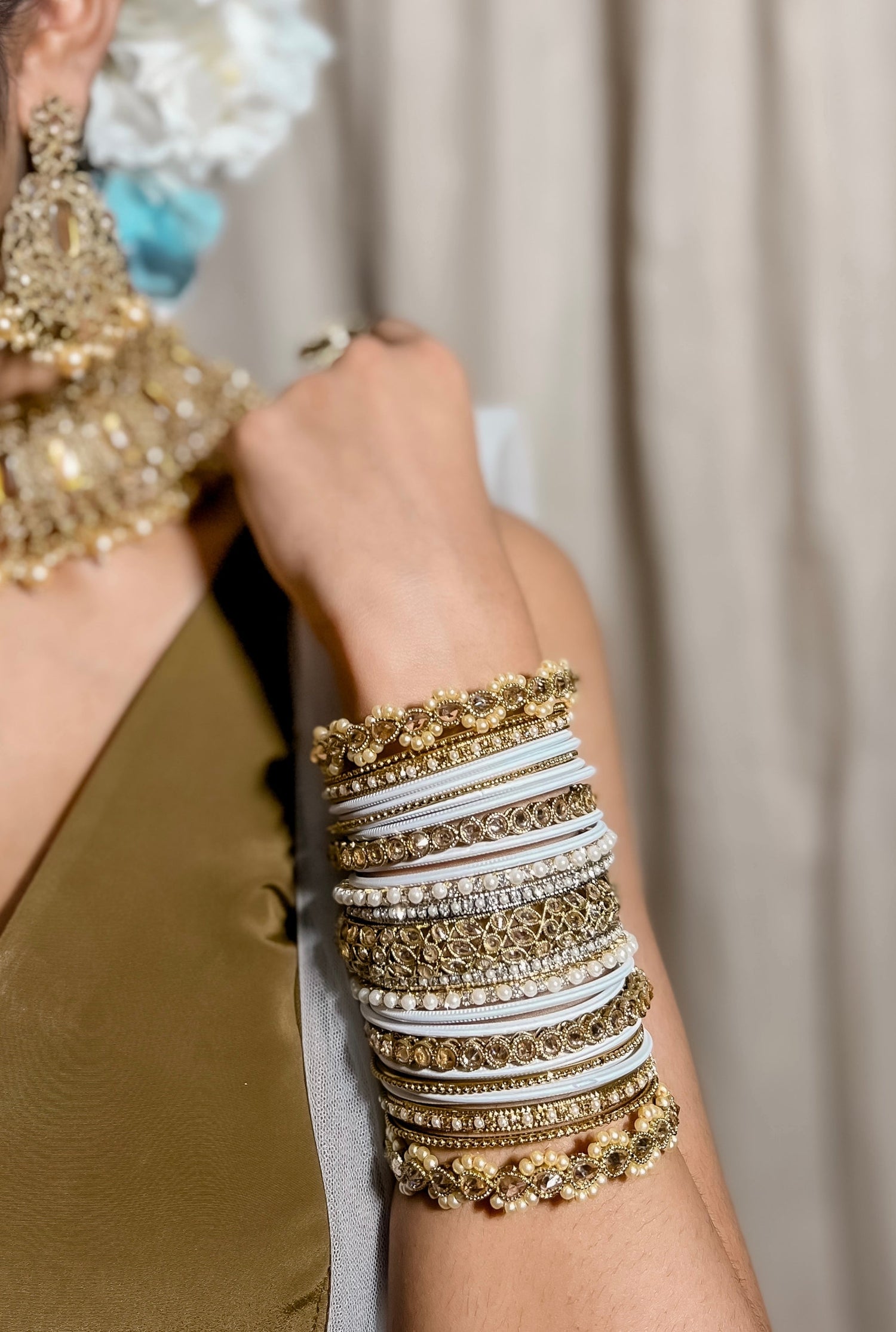 Colored bangles