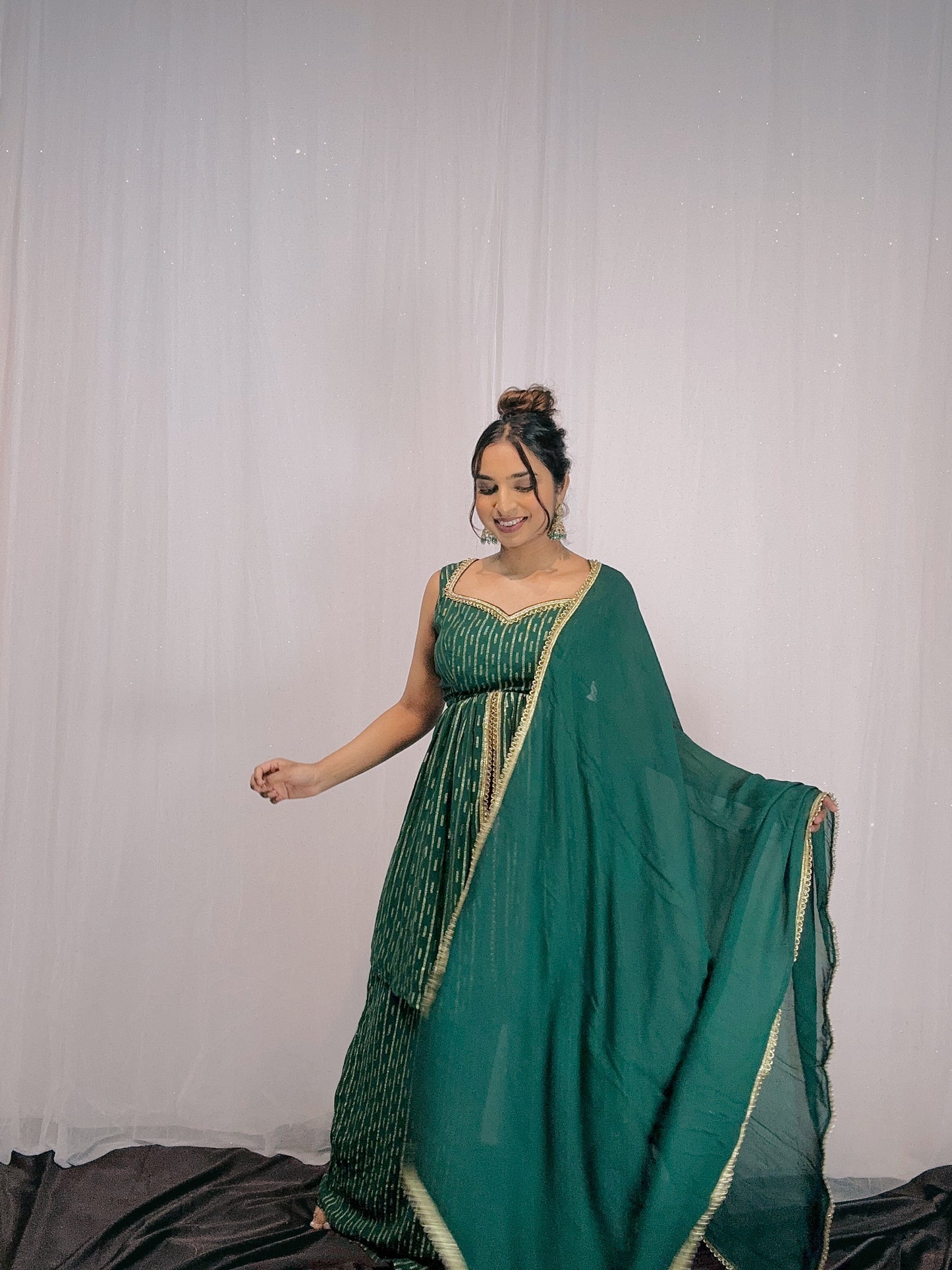 Slit banaras sherara