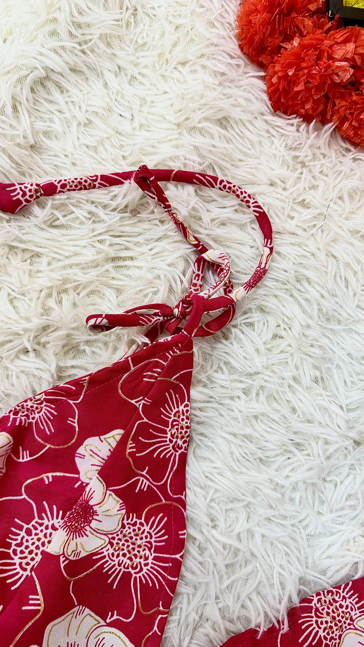 Short hot pink kurti