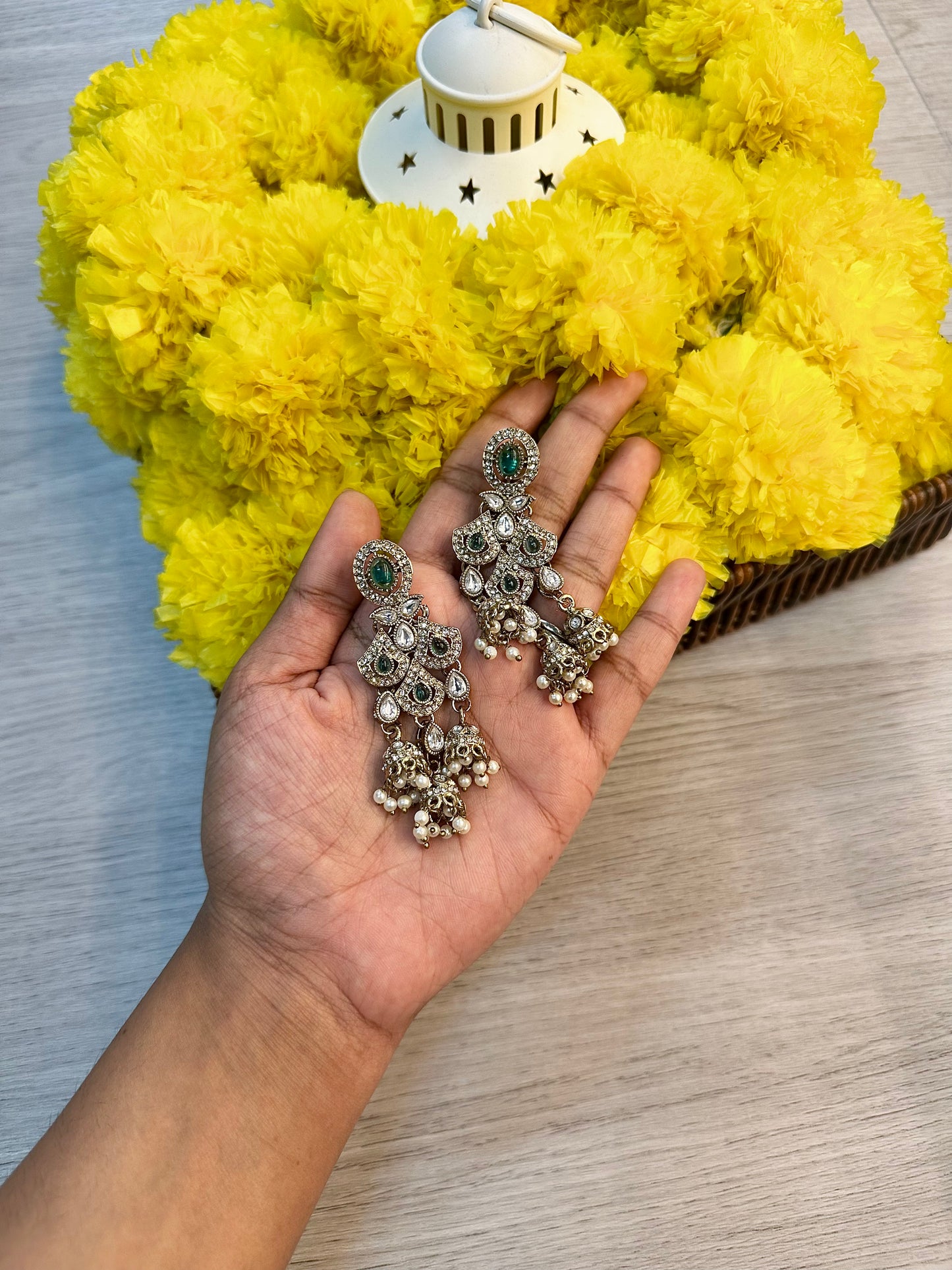 Turquoise dreamcatcher earrings