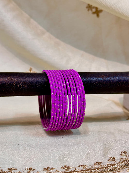 2.4 phlox purple bangles