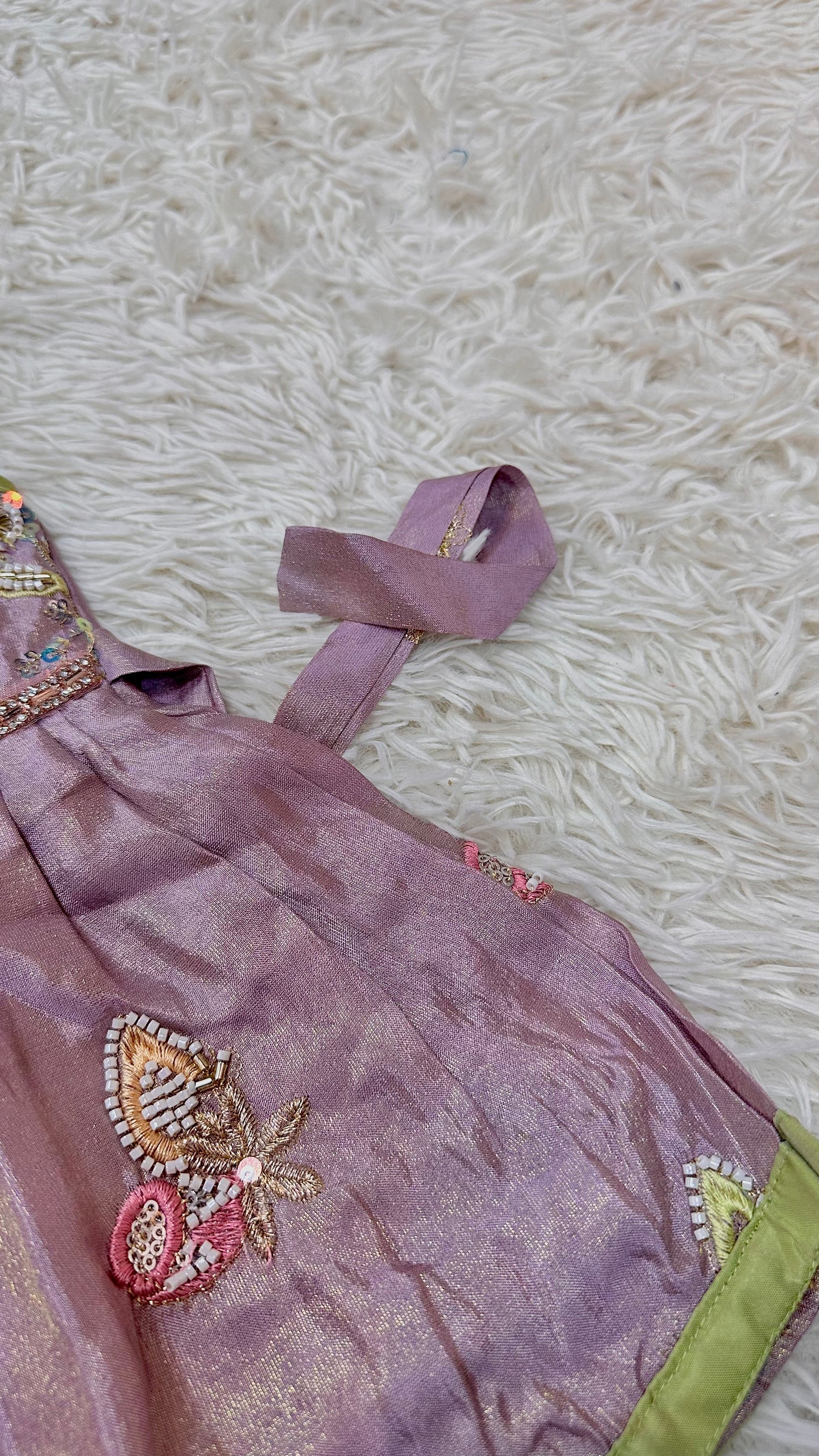 Elephant lilac dress