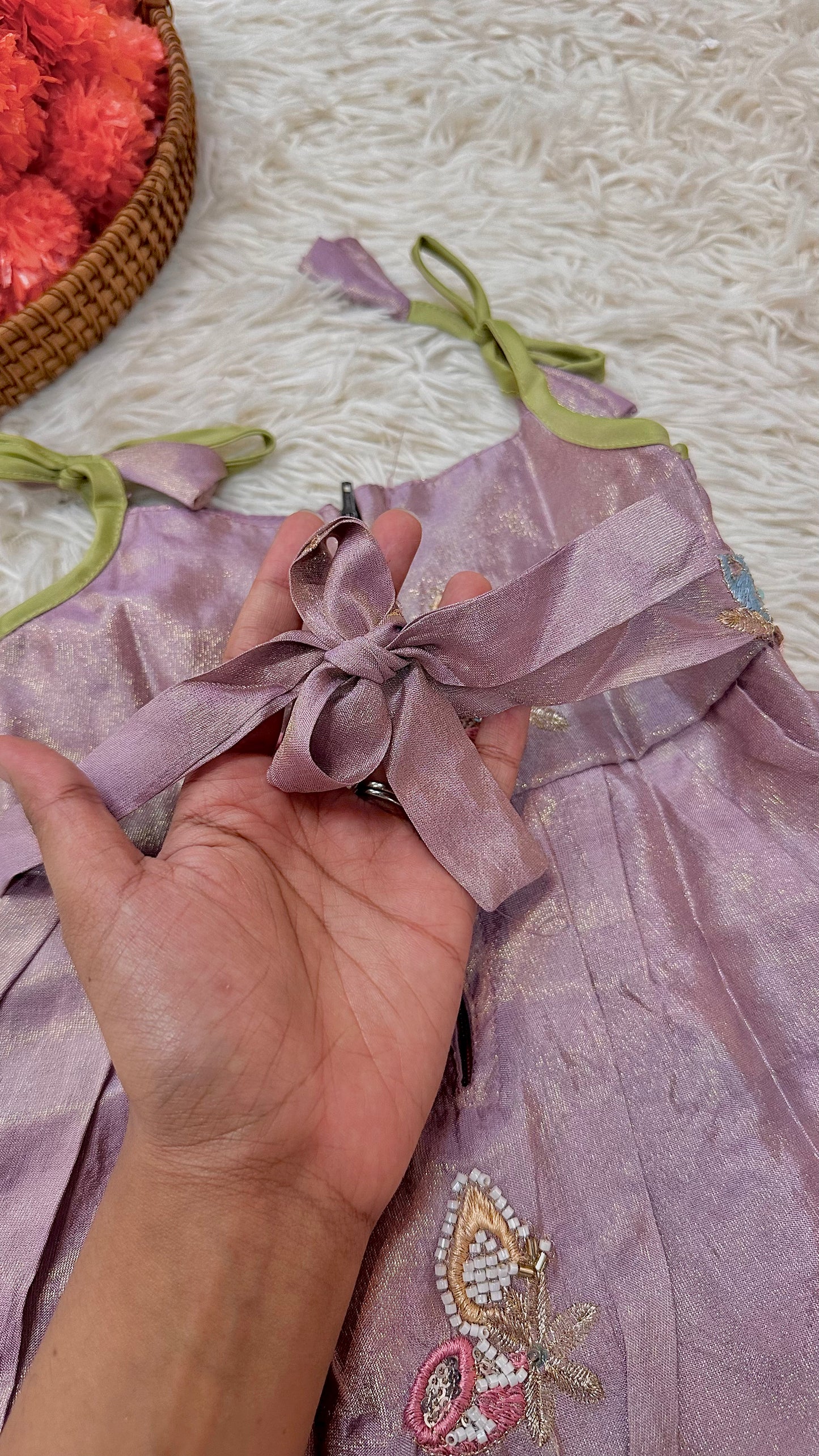 Elephant lilac dress