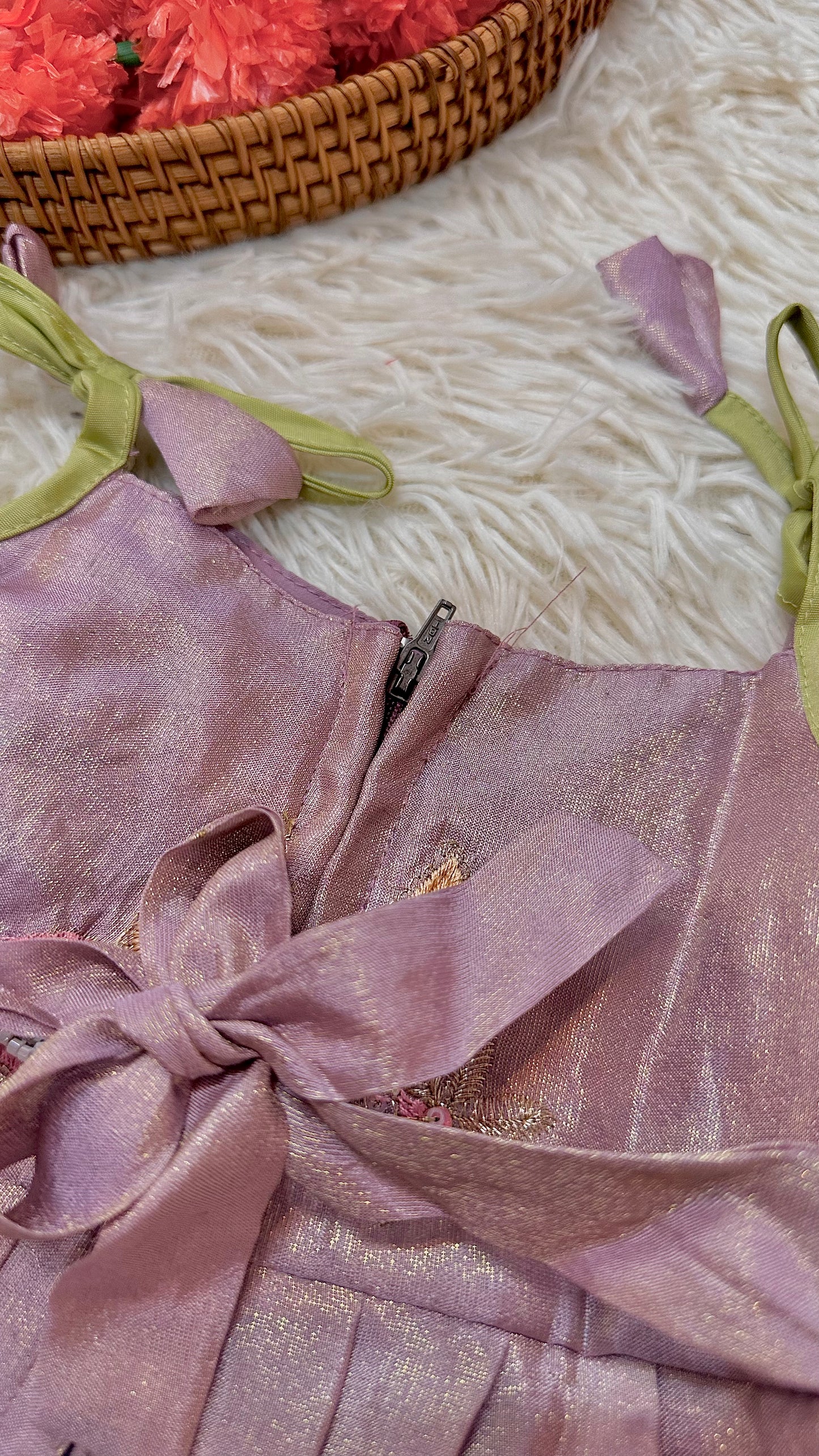 Elephant lilac dress