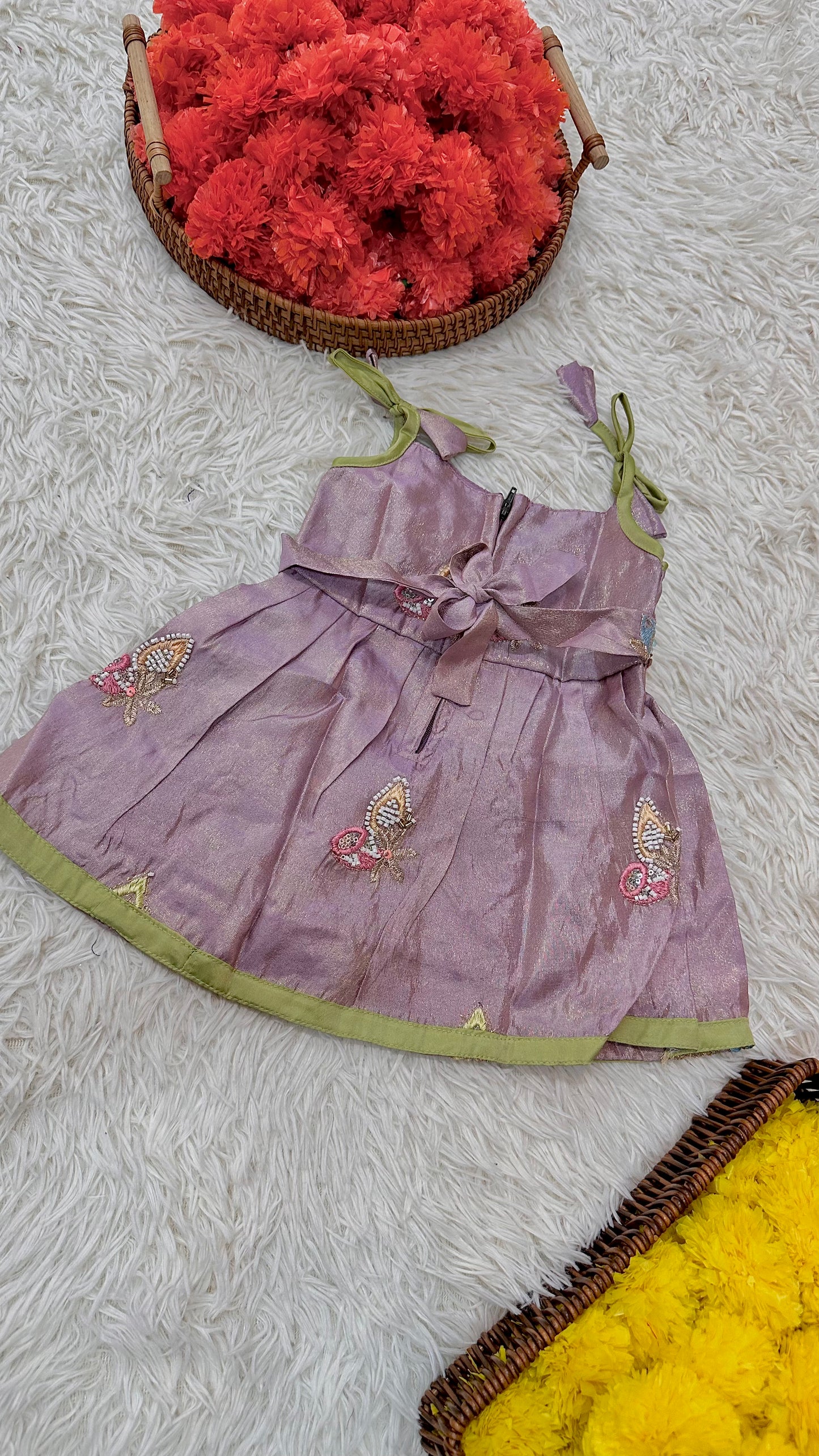 Elephant lilac dress