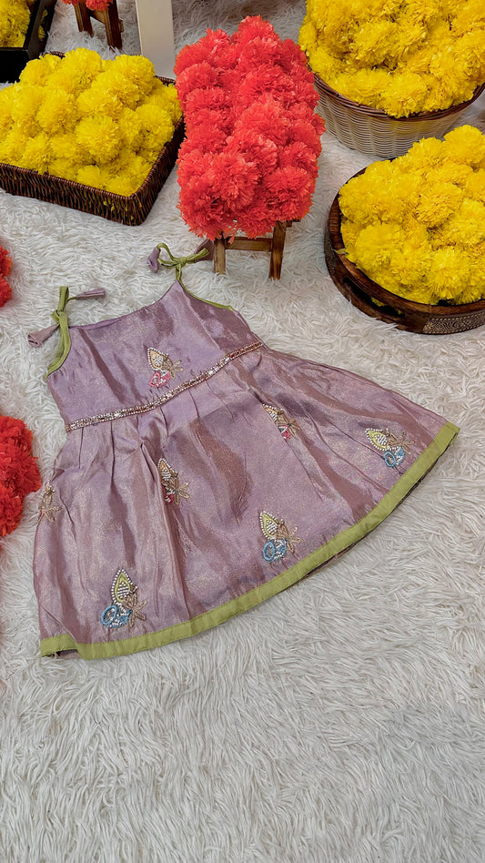 Lilac pastel dress